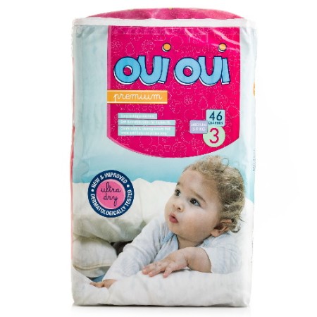 Bon bébé ultra doux 3 couches de 5-9kg 46 pieces image